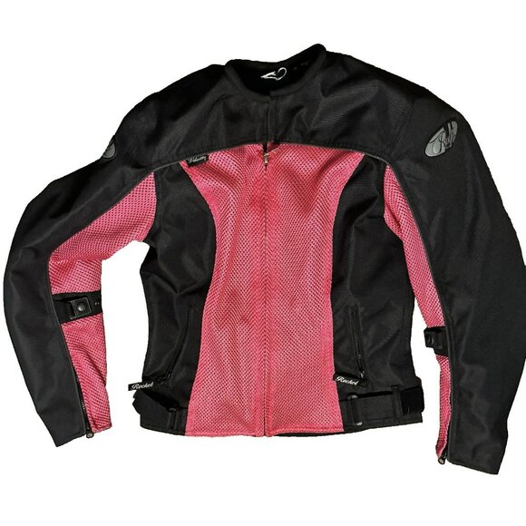 Joe Rocket Velocity Women’s Small Pink Black Mesh Motorcycle Riding Jacket - Picture 1 of 16